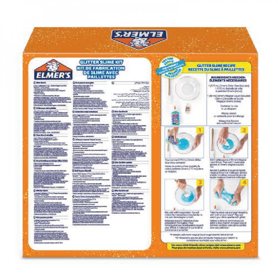 Elmer's Glitter Slime Set 4 Pieces
