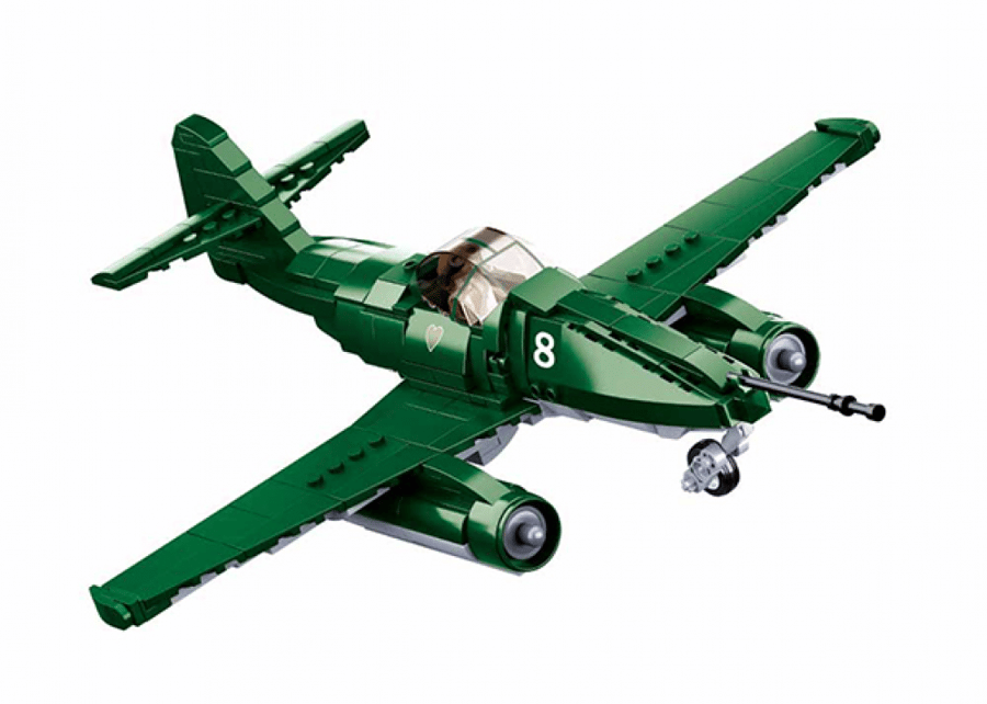 سلوبان قطع تركيب طائرة حربية - 338 قطعة