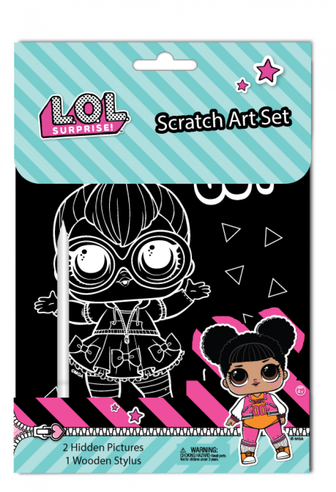 Lull - Scratch Art Notebook