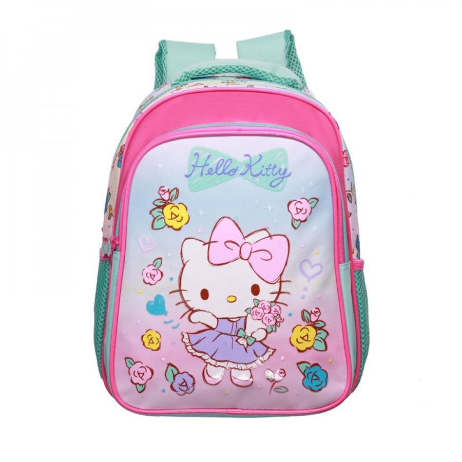 شنطة ظهر 13 انش سماوي - هيلوكيتي Hello Kitty Backpack