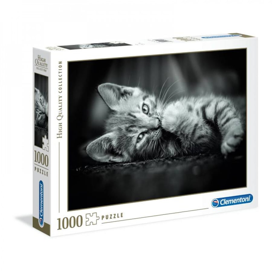 Clementoni Puzzle Cat - 1000 Pieces