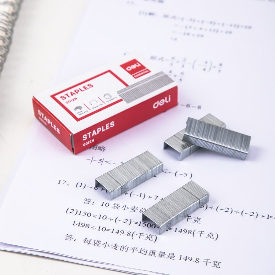 Daily pins stapler 24/6 pack of 1000 pieces, can staple up to 25 sheets