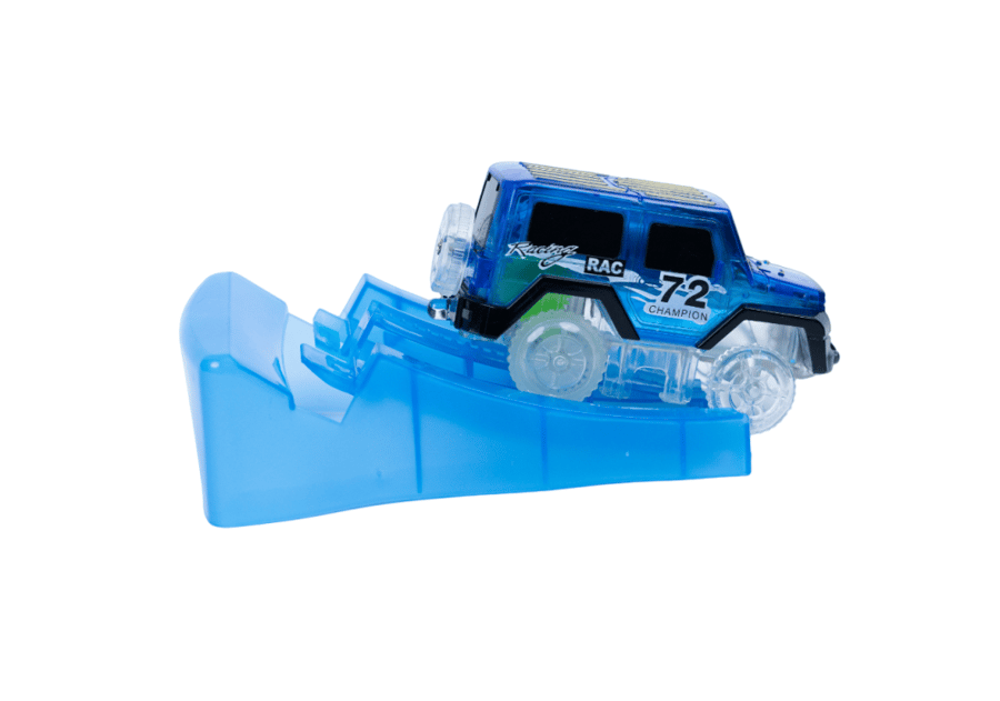 Race track set with 177 pieces with a car, flexible pieces, an ideal gift for girls and boys, for ages 3 years and above