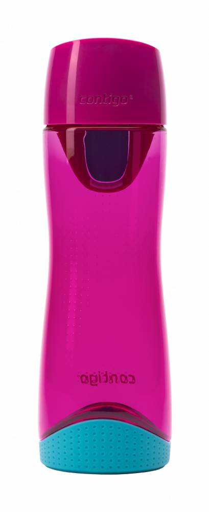Contigo 500ml blue purple water bottle