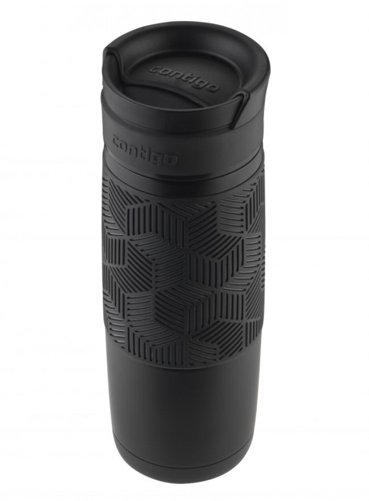 Contigo cup stainless 470ml black shiny