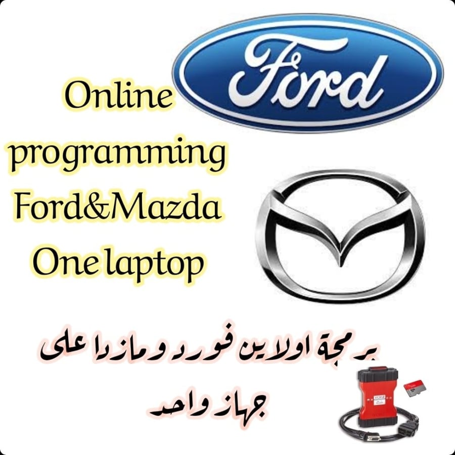 Ford & Mazda online one year with Vcm2