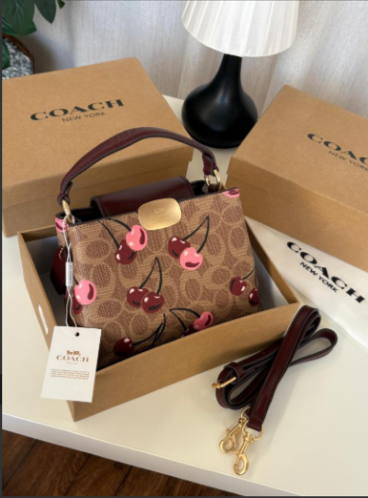 شنطة كوتش Coach  تشيري