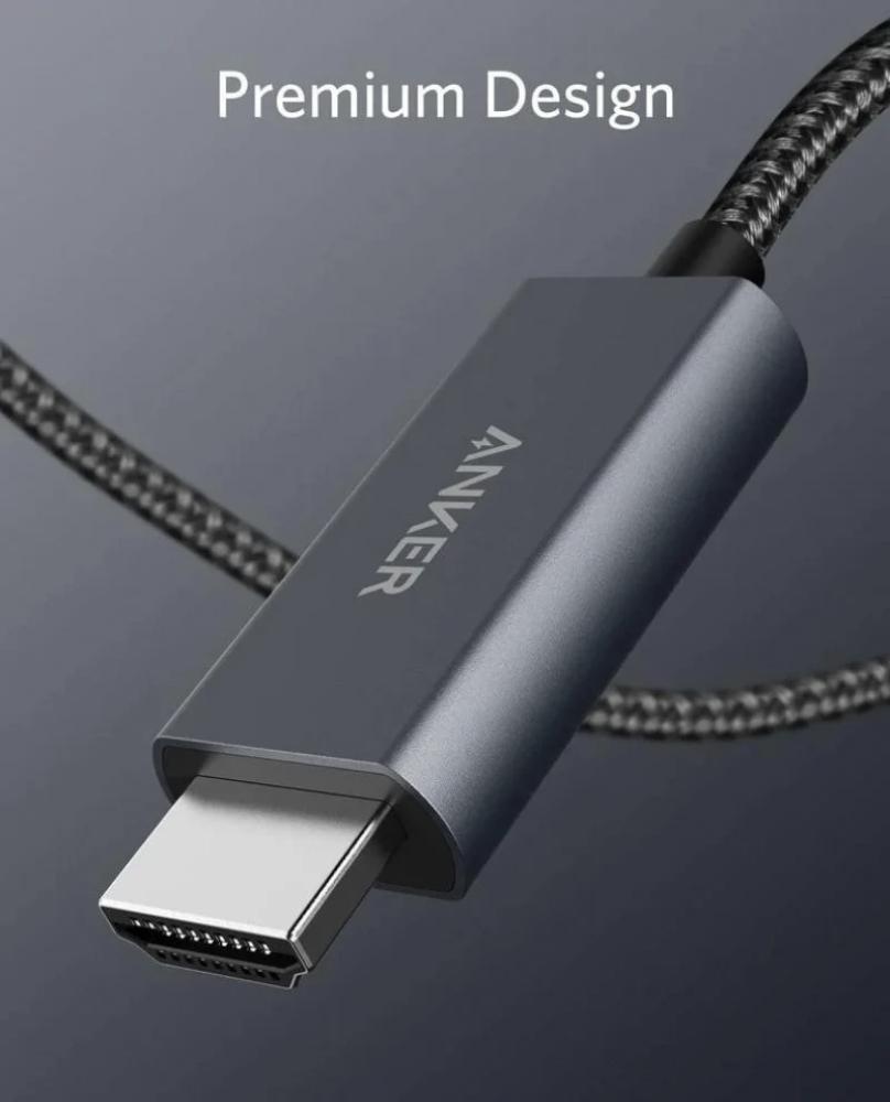 سلك انكر تايب سي الي HDMI بطول 1,8 م 4K
