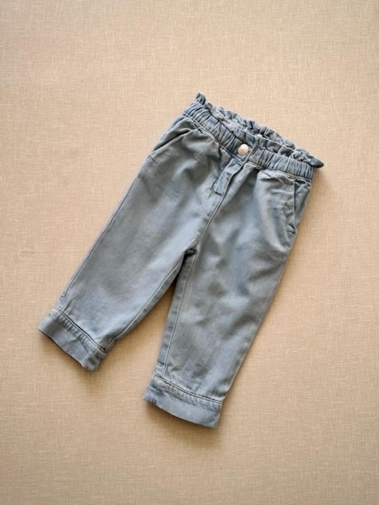 Light denim pants