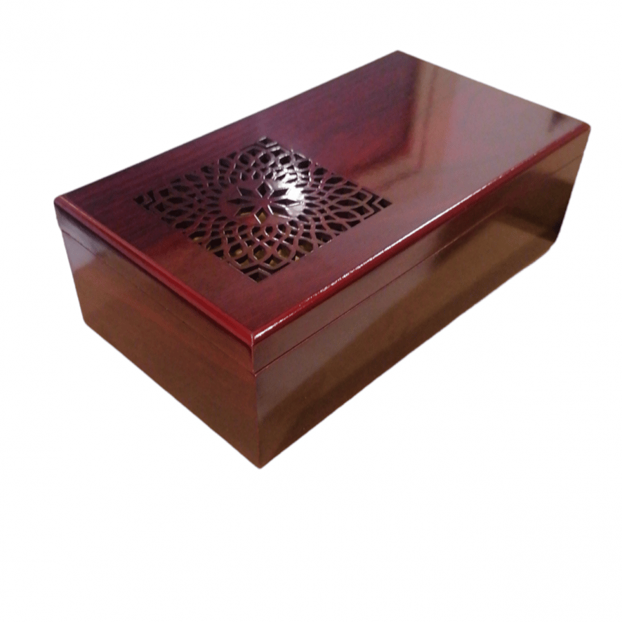 Wooden incense holder