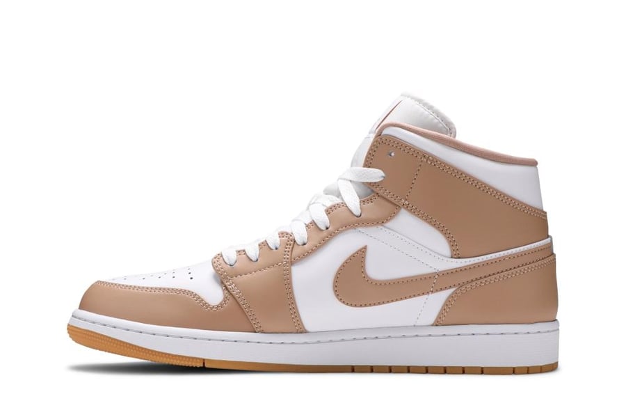 Air Jordan 1 Mid 'Tan Gum'