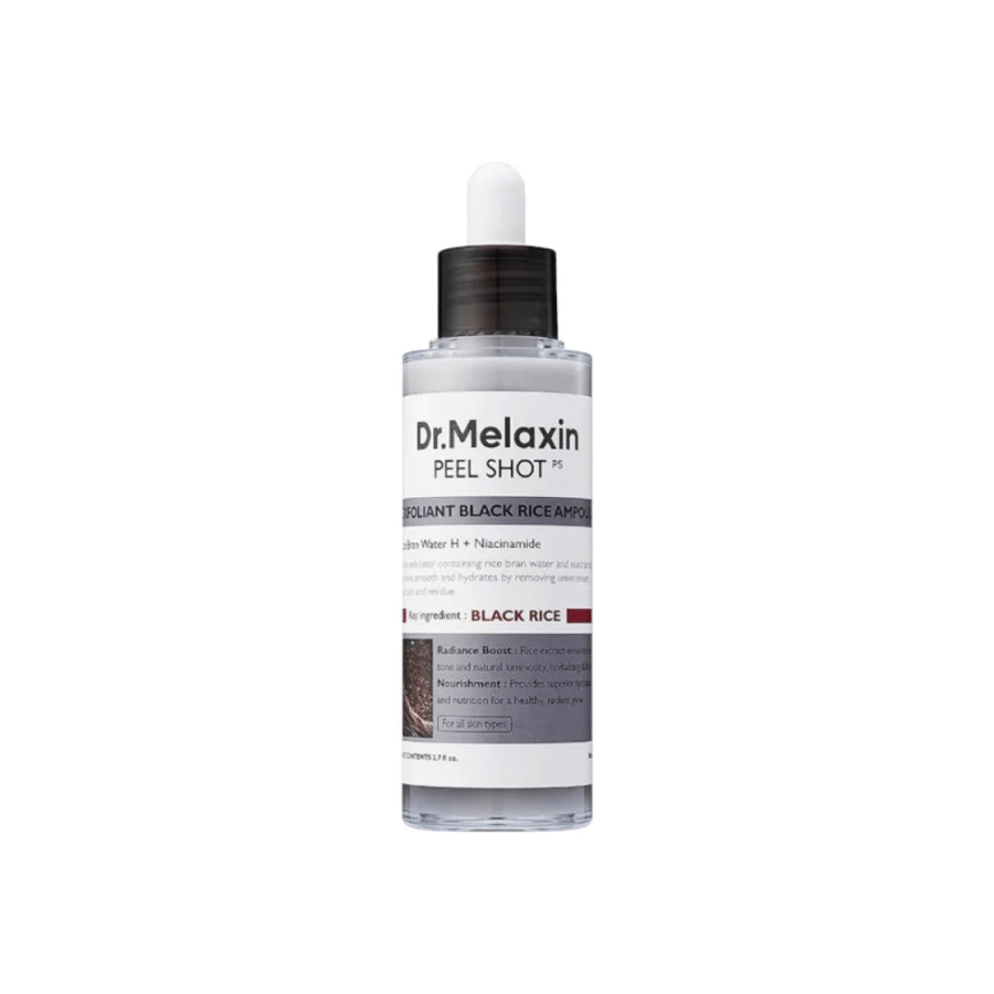 Dr.Melaxin Peel Shot Black Rice Exfoliating Ampoule 80ml