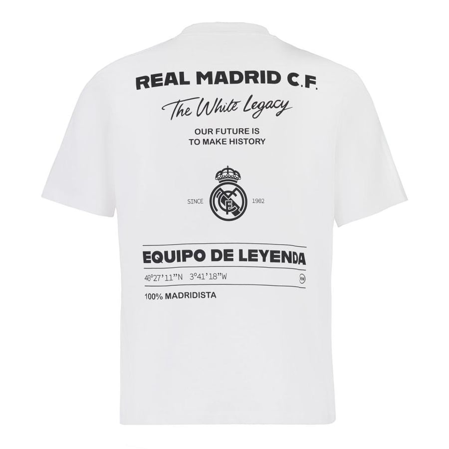 تيشيرت نادي ريال مدريد الجديد Oversize 2027