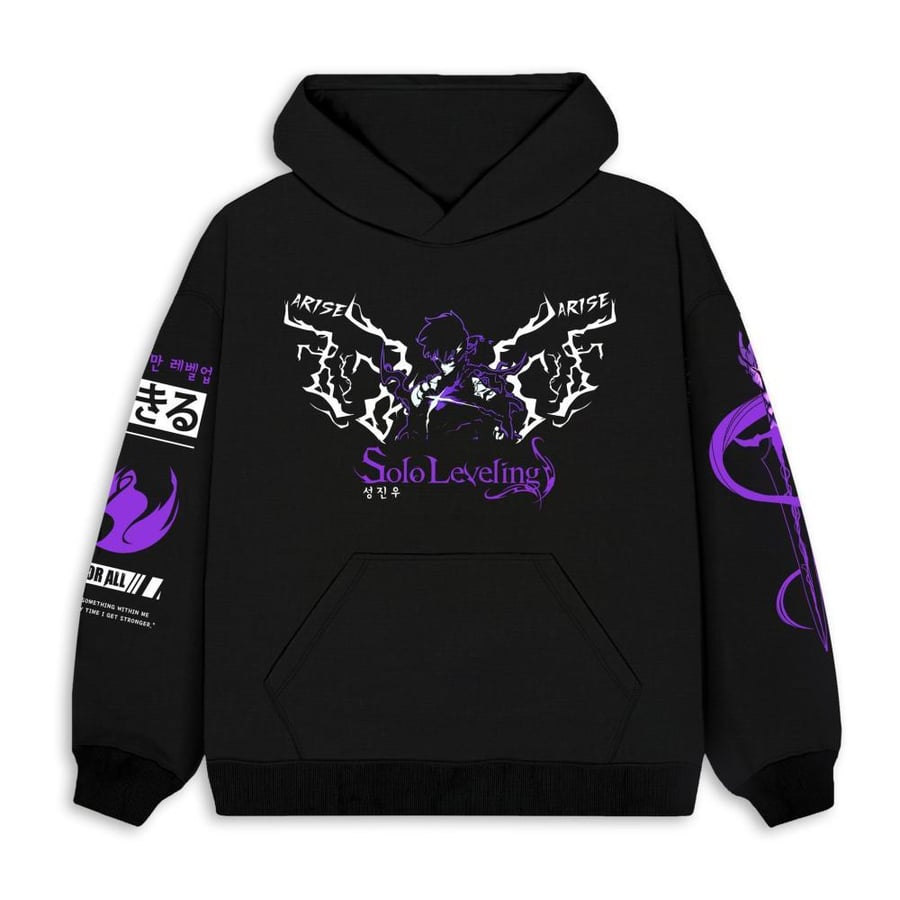 Solo Leveling Anime Hoodie - بلوفر أنمي سولو ليفلينج _متجر دسكا