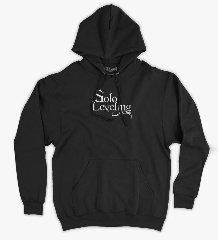 Solo Leveling Anime Pullover Hoodie - بلوفر هودي أنمي سولو ليفلينج