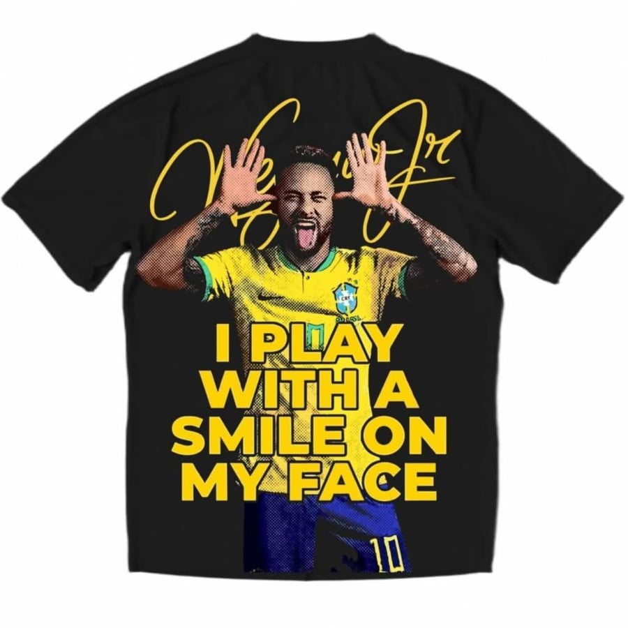 تيشيرت كاجوال Streetwear- إصدار NEYMAR JR من LAXEN