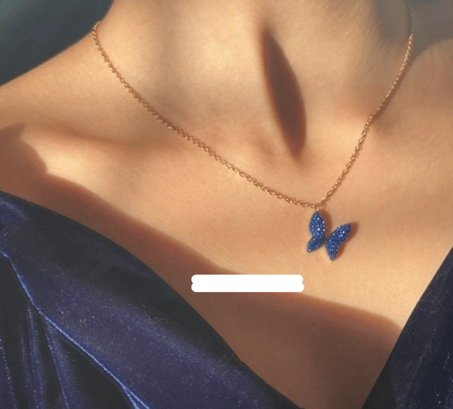 سلسله فراشة زرقاء