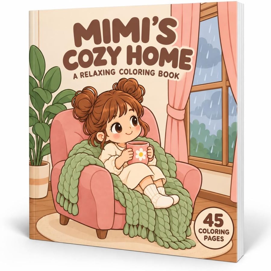 دفتر تلوين Mimi's Cozy home