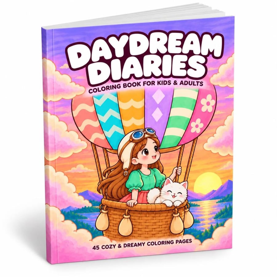 دفتر تلوين Daydream Diaries