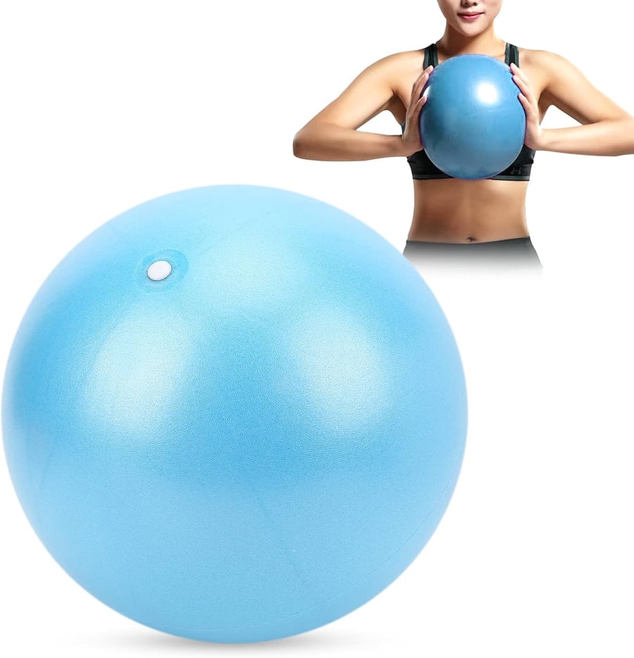 كرة يوجا من  ARTFit  كرة توزن كرة علاج طبيعي كلاسيكية حمراء ثبات، مضادة للانفجار، مناسبة للحوامل والمولودين 25cm