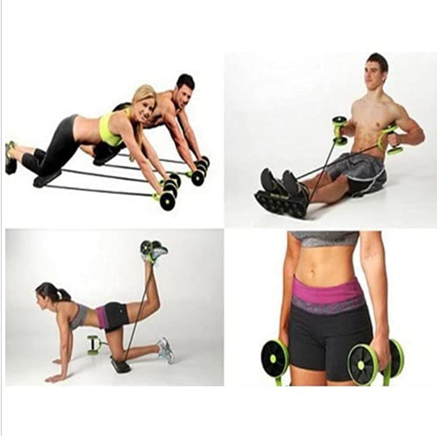 جهاز تمارين البطن المنزلي ARTFIT عجلة تمارين البطن بحبل سحب | جهاز تمارين البطن المنزلي على الأرض | جهاز تنحيف البطن | معدات رياضية منزلية | جهاز لياقة بدنية لشد الجسم للرجال والنساء