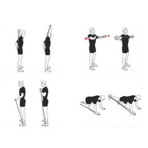 حزام شد الجسم الاحترافي من ARTFit | أنبوب لاتكس للتمارين الرياضية، أربطة لياقة بدنية ، مطاط