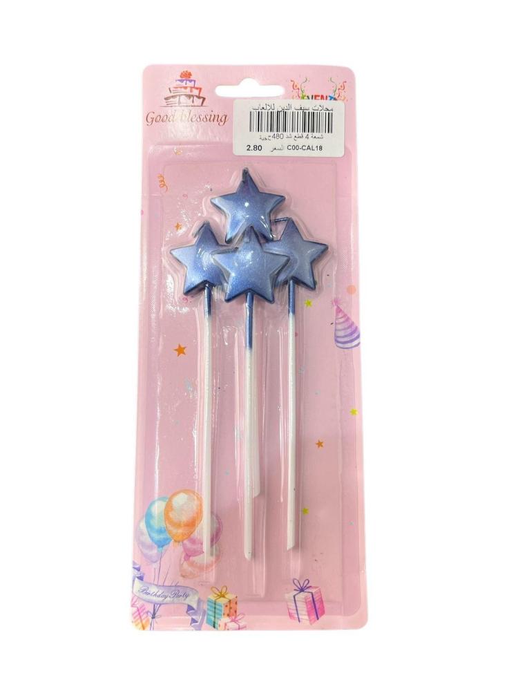 Star Candle 4 pieces dozen
