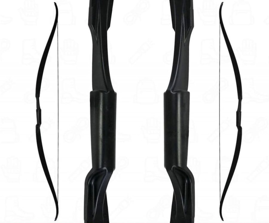 طقم قوس متكامل للمبتدئين من Rolan Snake Bow, طول القوس 60 بوصه