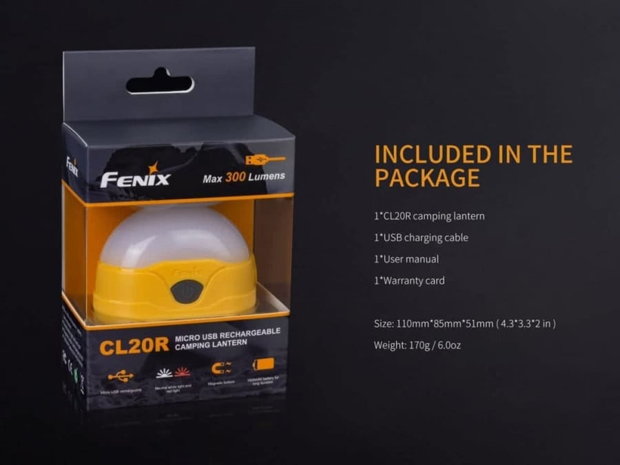 فانوس CL20R المطور Fenix