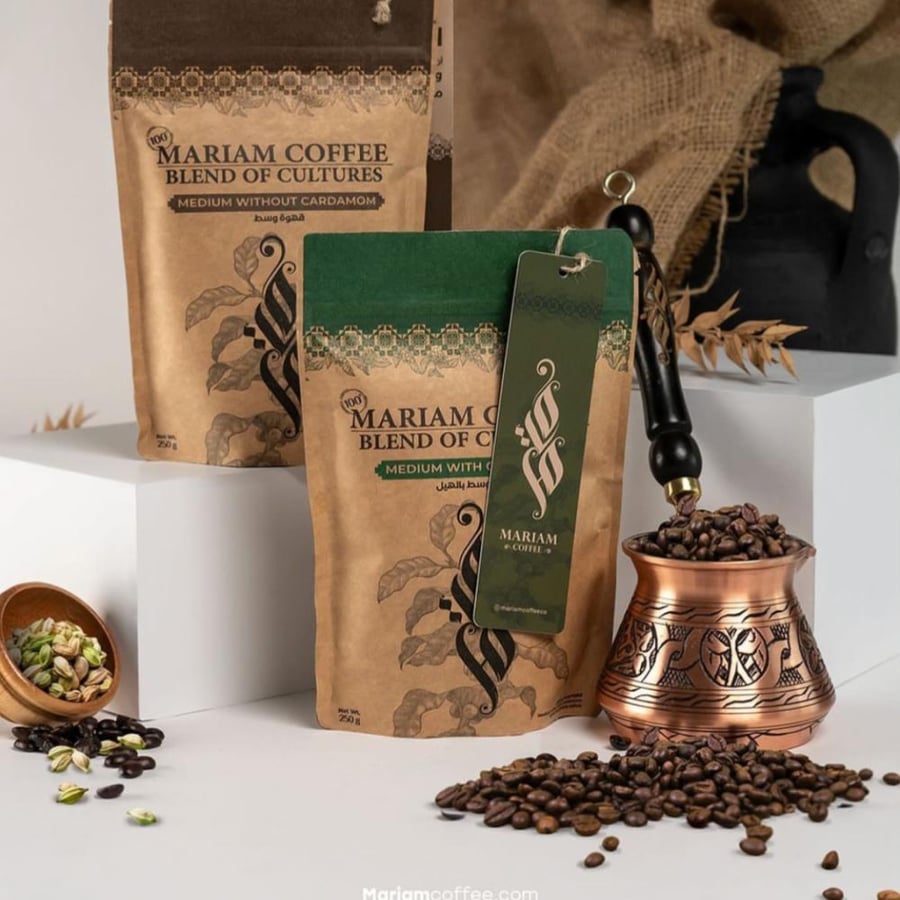قهوة مريم التركية وسط بدون هيل 100g
