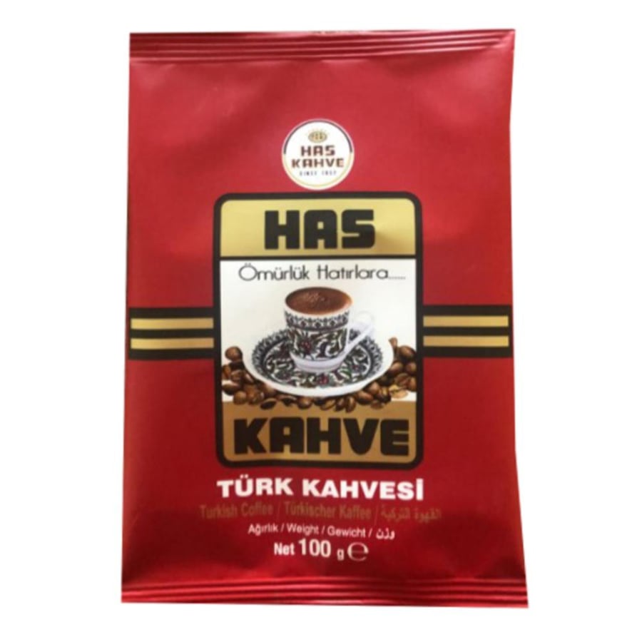 قهوة تركية has kahve - تركية مستوردة 100 جرام.