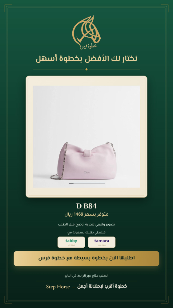 شنطة نسائية يد وكتف - مقاس 26 سم - رمز D B84
