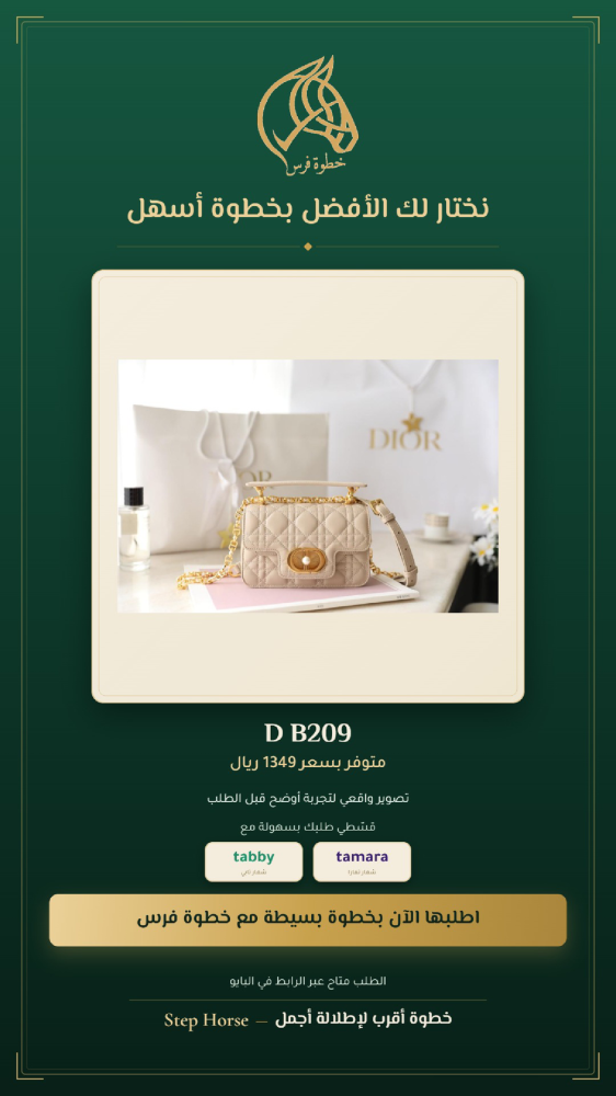 شنطة نسائية كروس صغيرة - مقاس 19 سم - رمز D B209