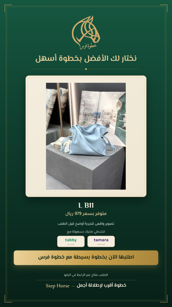 شنطة نسائية يد وكتف - رمز L B11