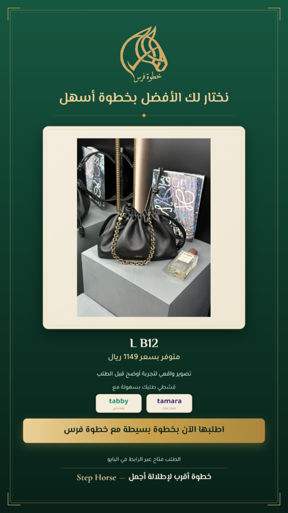 شنطة نسائية كتف كبيرة - رمز L B12