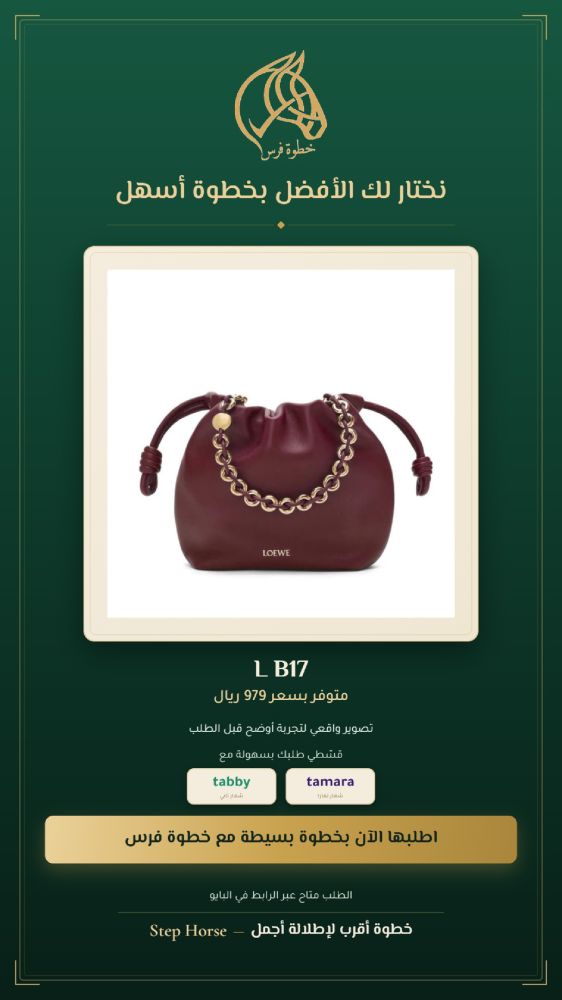 شنطة نسائية يد وكتف - رمز L B17