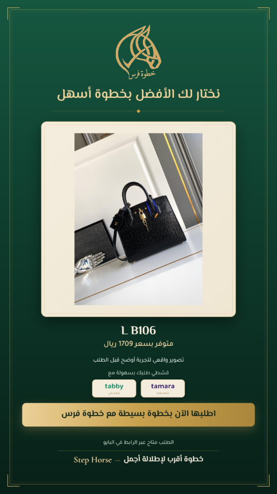 شنطة نسائية يد وكتف - رمز L B106