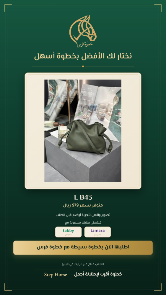 شنطة نسائية يد وكتف - رمز L B43