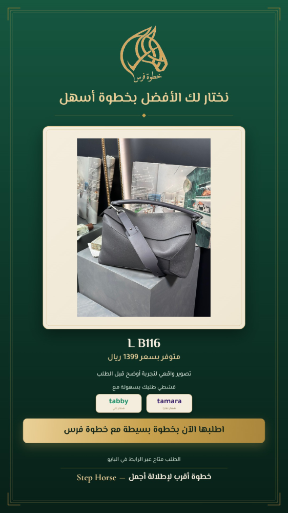 شنطة نسائية كتف كبيرة - رمز L B116