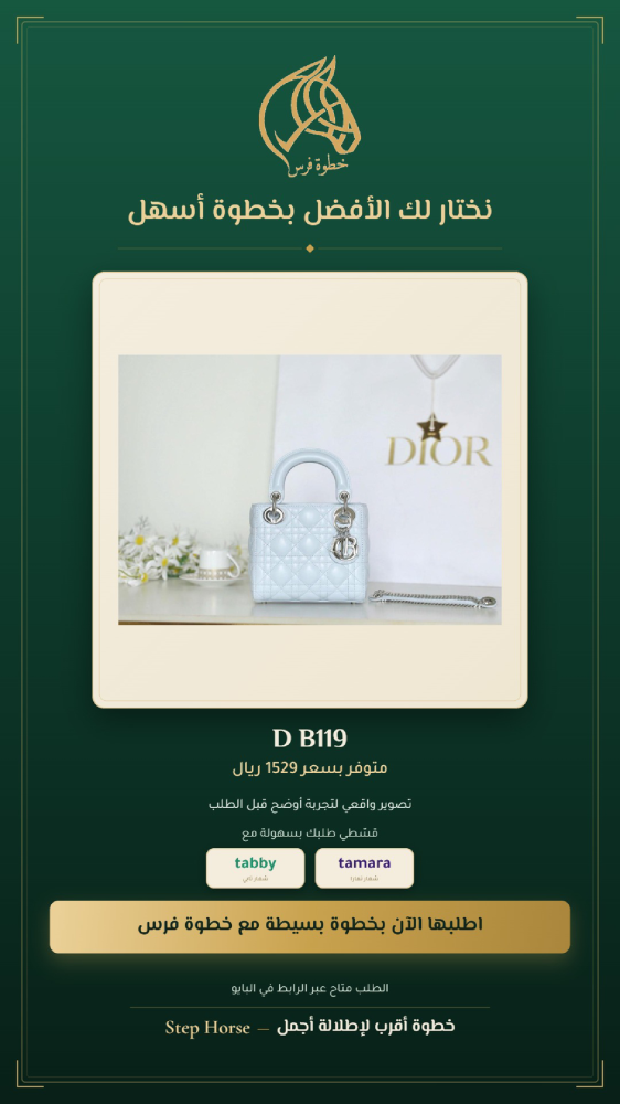 شنطة نسائية كروس صغيرة - مقاس 17 سم - رمز D B119