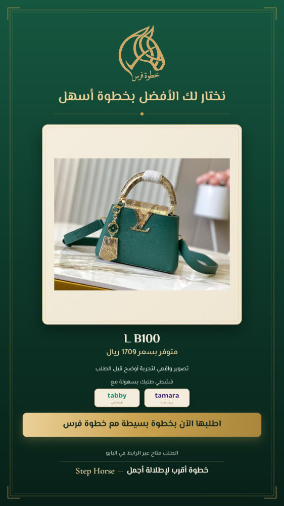 شنطة نسائية يد وكتف - رمز L B100