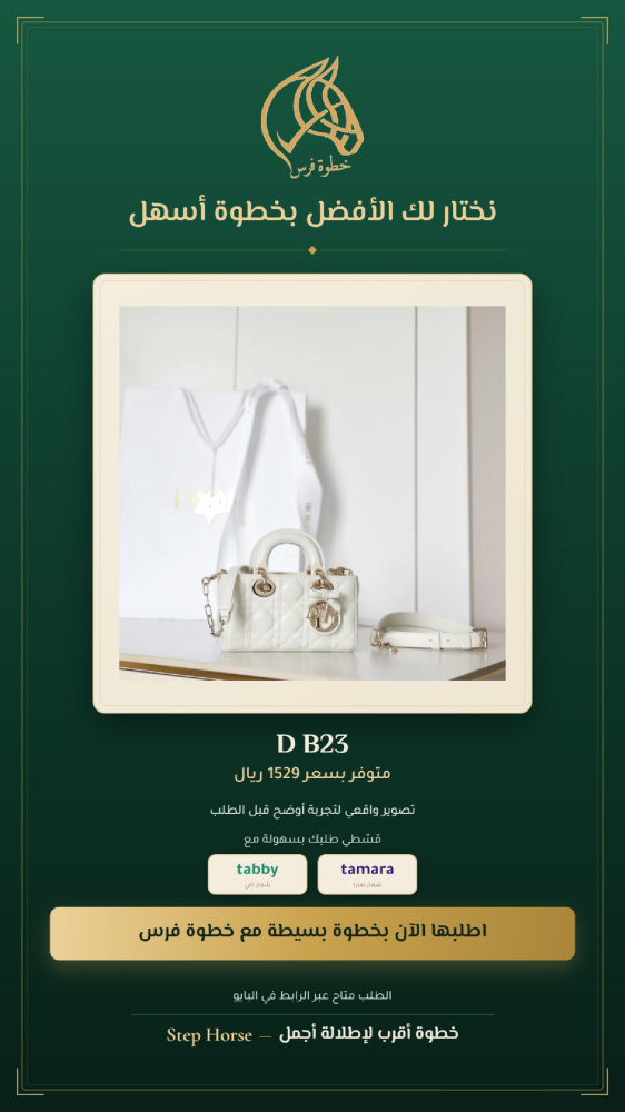 شنطة نسائية كروس صغيرة - مقاس 19 سم - رمز D B23