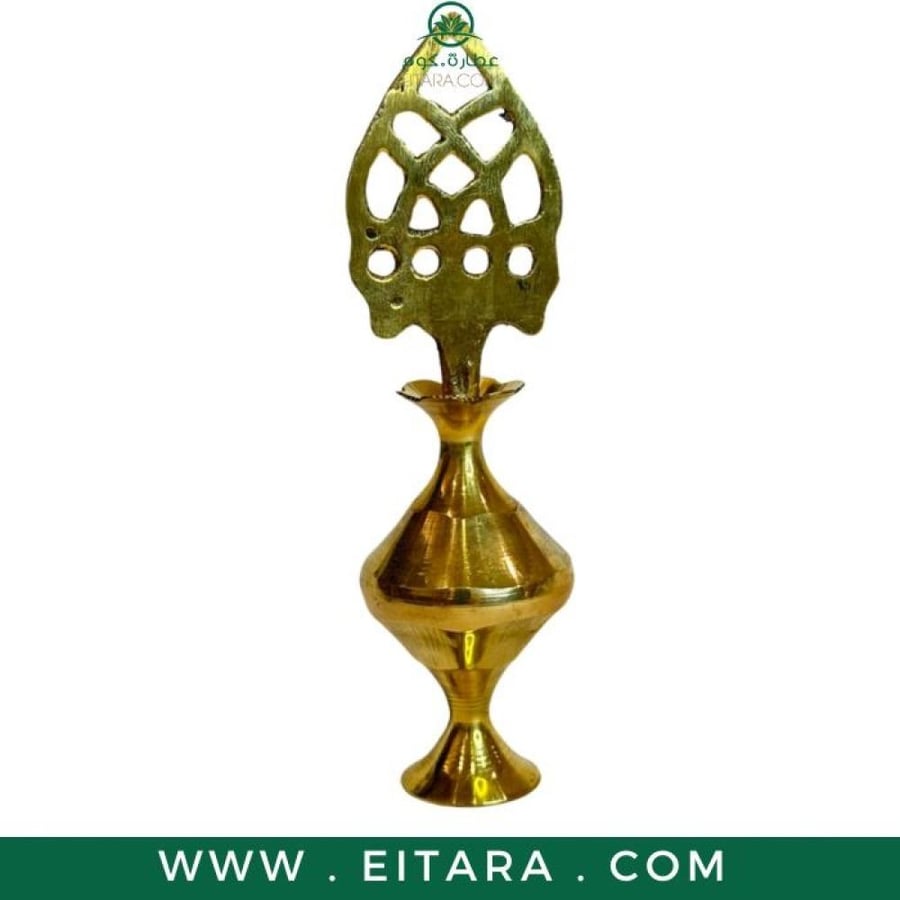 مكحلة نحاس ذهبي