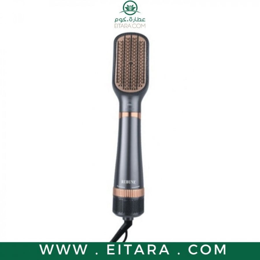 استشوار مصفف شعر زهري مع فرشتين من ريبون