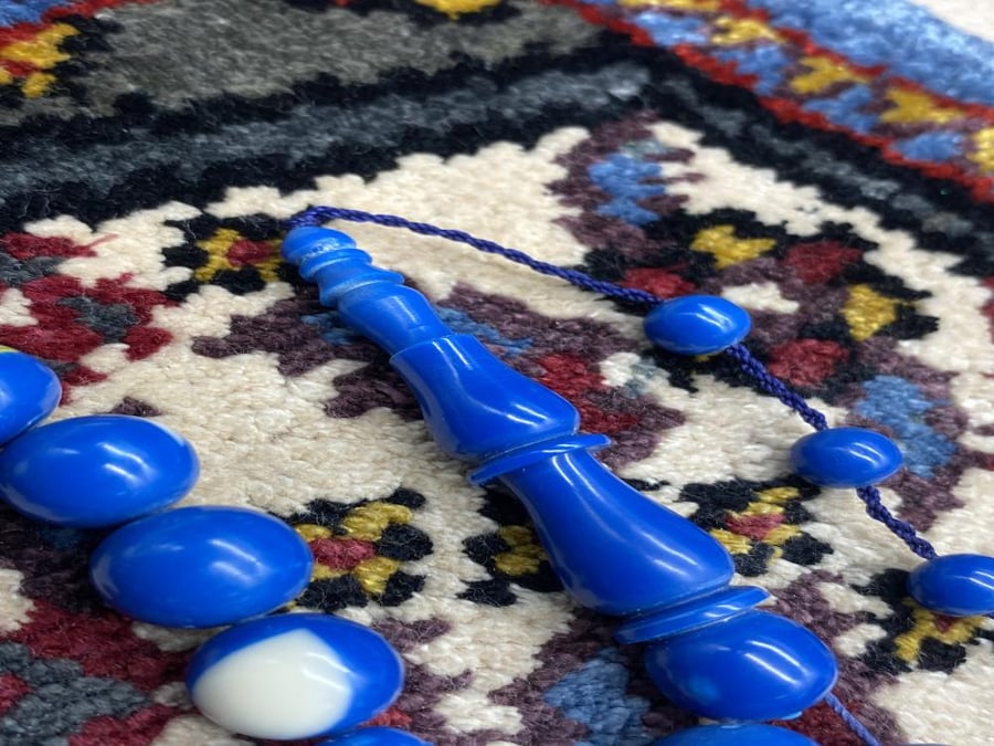 بلياردو لون مميز بكسارها والارقام ٣٣ خرزه ١٢ ملي