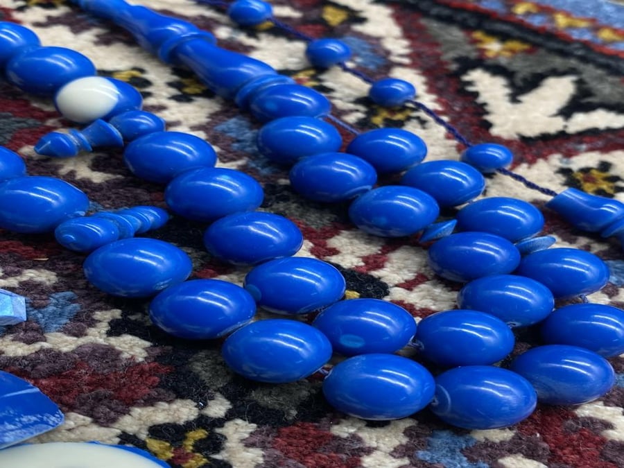 بلياردو لون مميز بكسارها والارقام ٣٣ خرزه ١٢ ملي