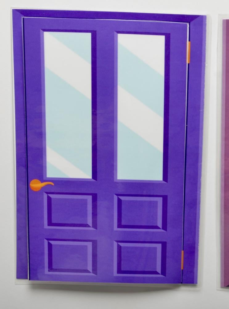 الأبواب الملونة ( 4 أبواب )
