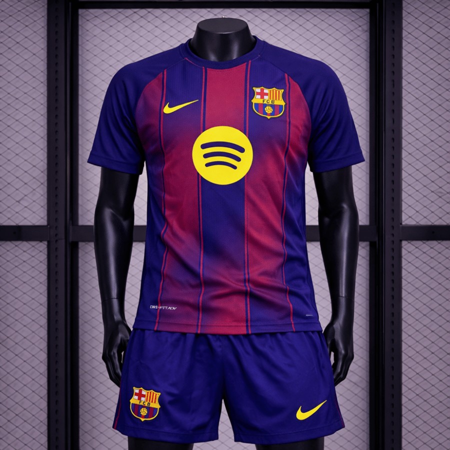 طقم برشلونة الاساسي