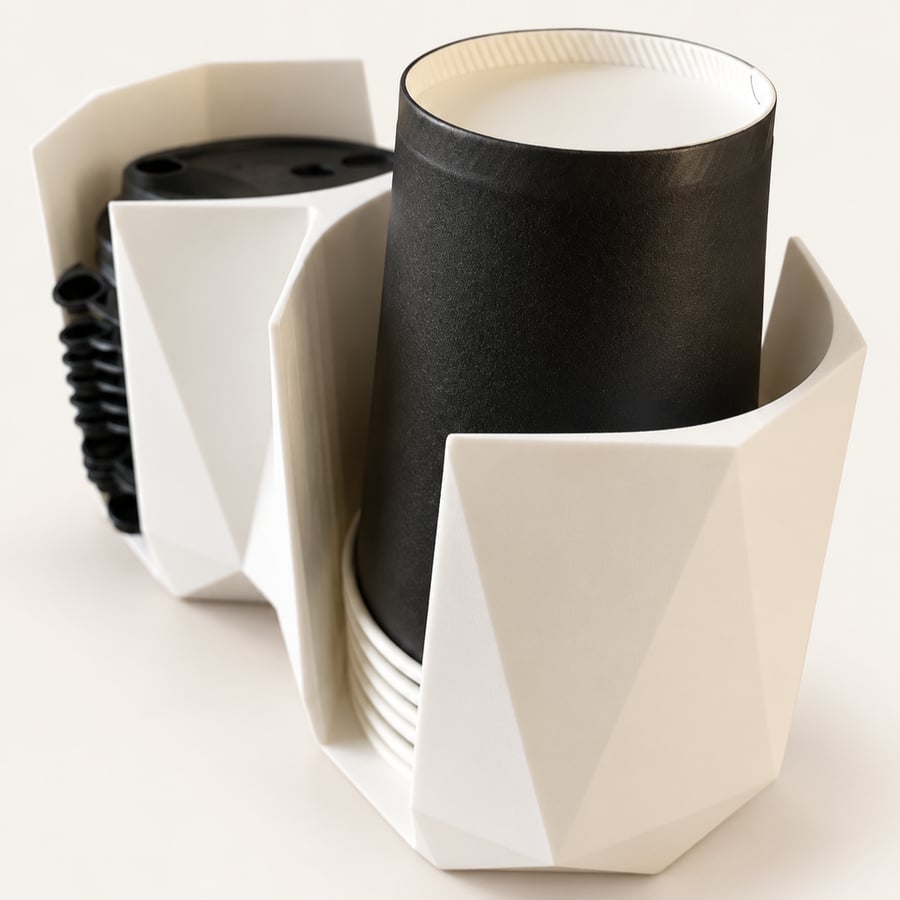 حامل أكواب القهوة و الأغطية – Coffee Cup Holder