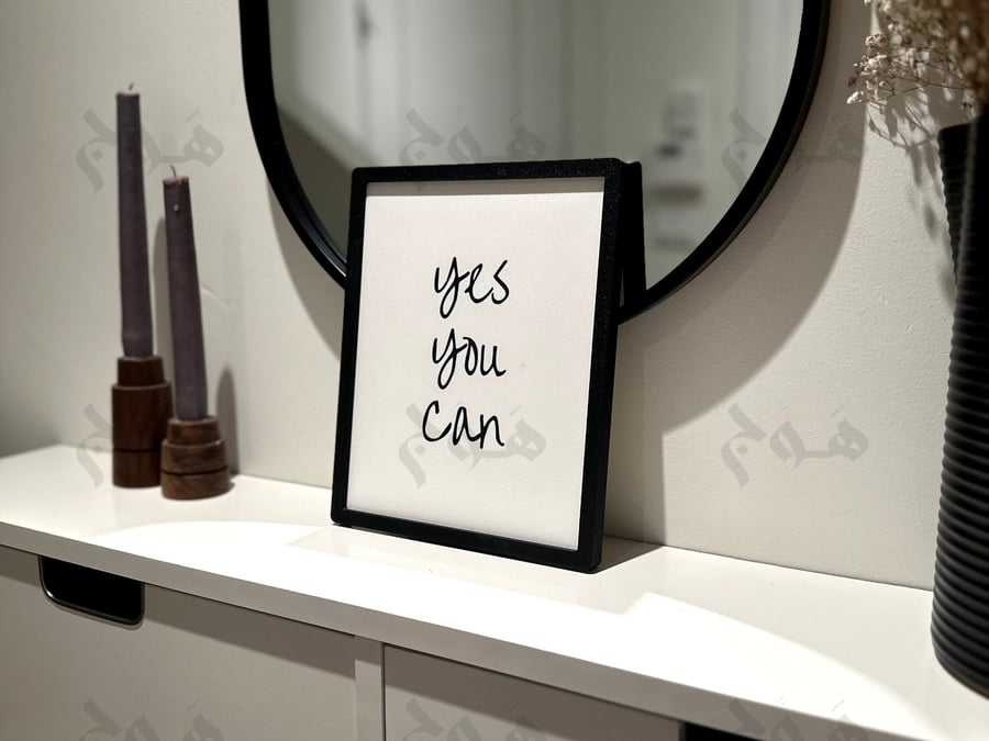 "Yes You Can"